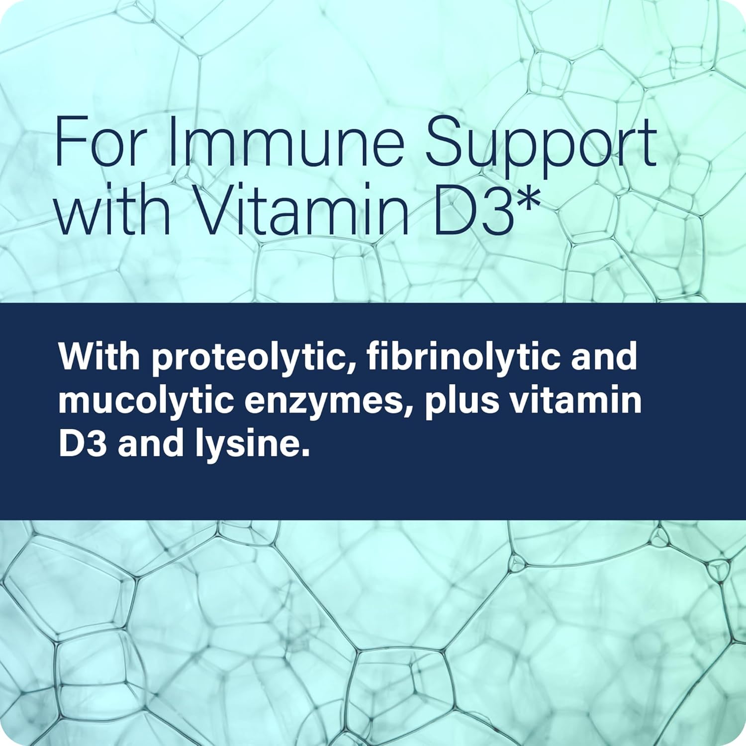 Enzyme Science Enzyme Defense Pro Capsules with Vitamin D3 and L-Lysine for Immunity Support