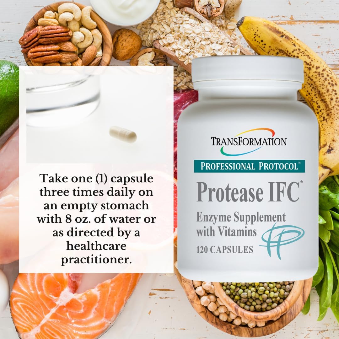 Enzyme Supplement for Muscle and Fatigue Support with Vitamin A, E, C, Zinc, and Selenium - 120 Capsules