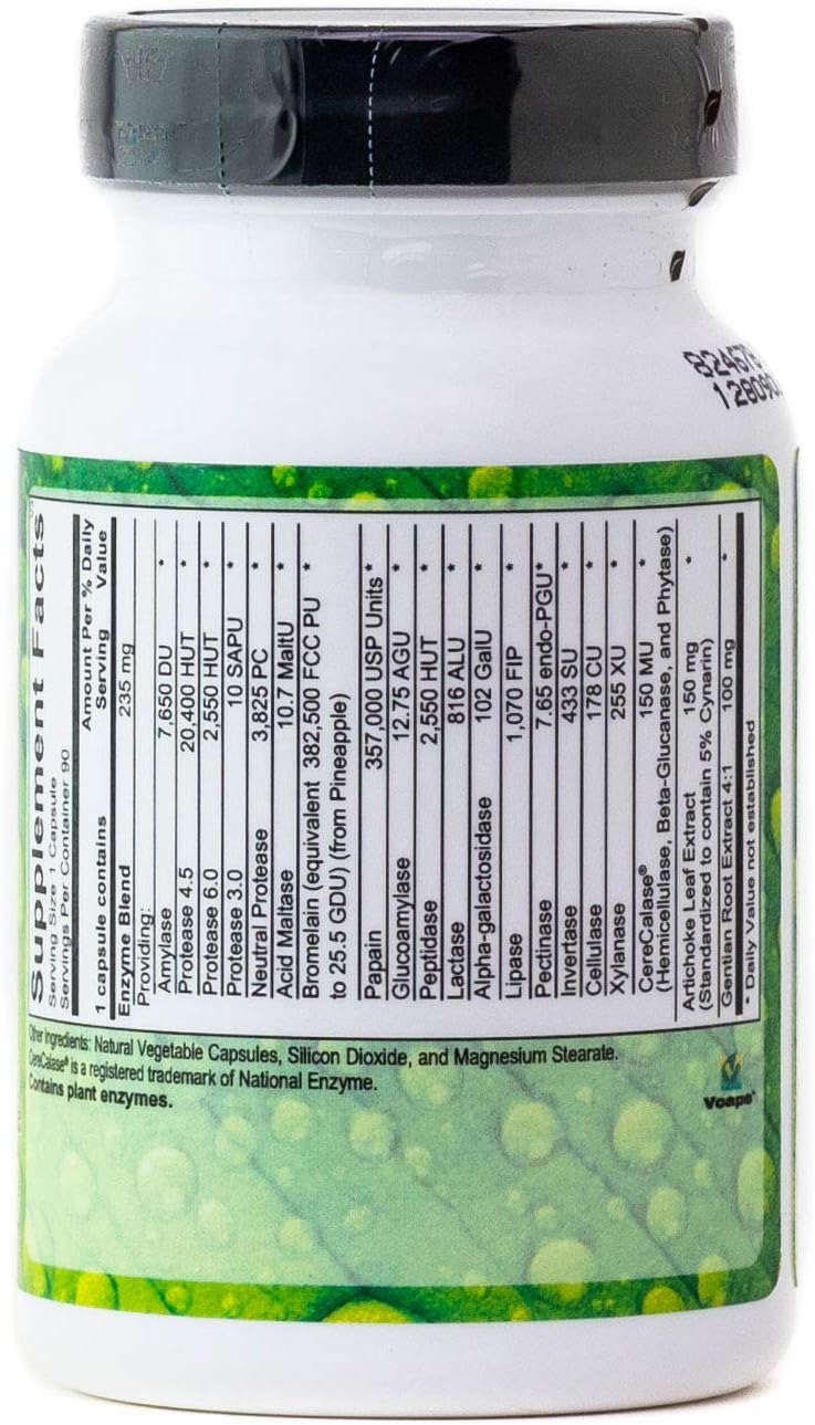 Enzyme Support Supplement by Dr. Joe - Digestive Health Aid for Better Wellness