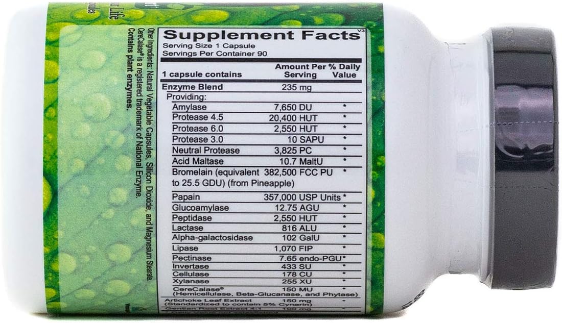 Enzyme Support Supplement by Dr. Joe - Digestive Health Aid for Better Wellness