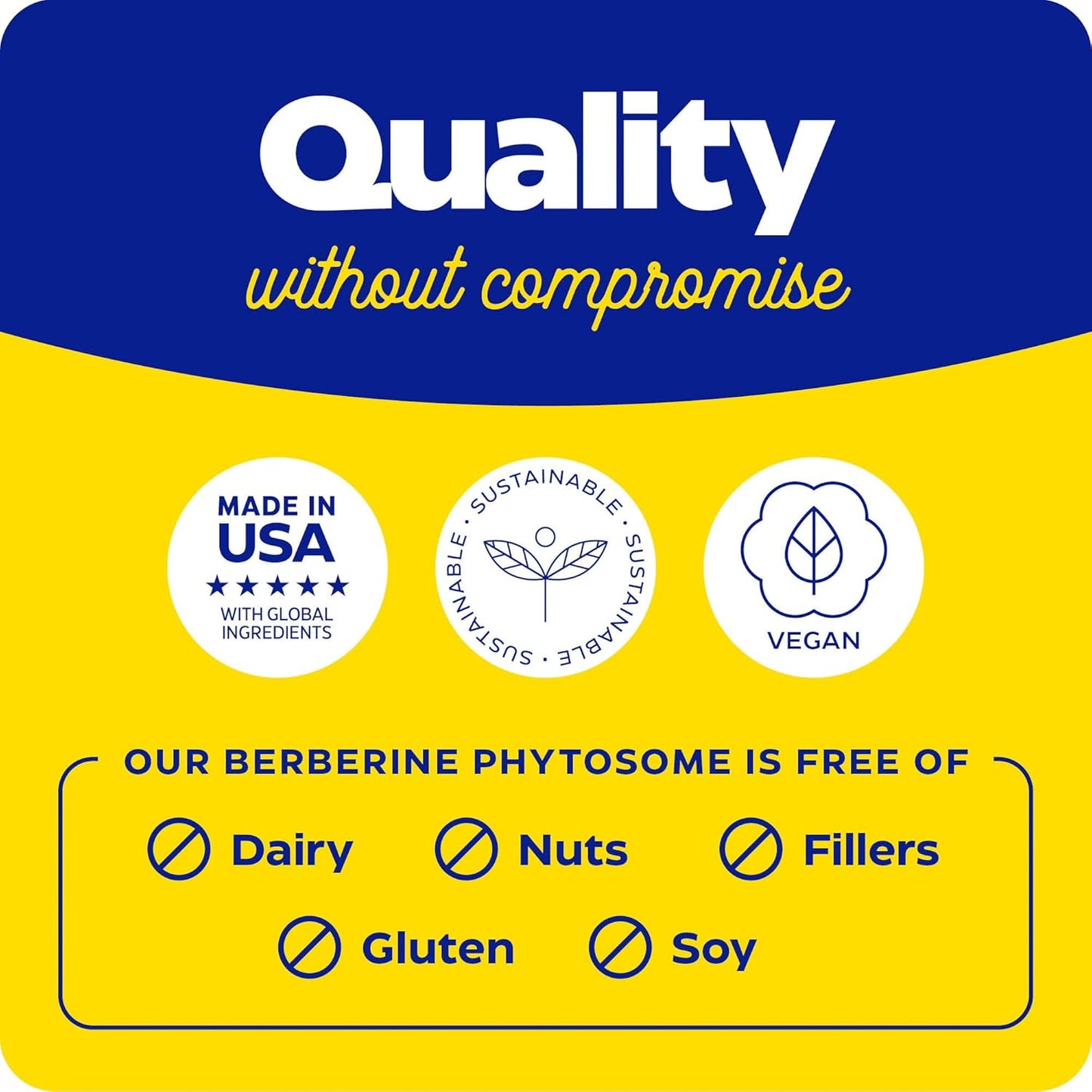 Enzymedica Berberine Phytosome Capsules - High Potency Vegan Metabolic Support Supplement with 9.6X Bioavailability - 60 Count