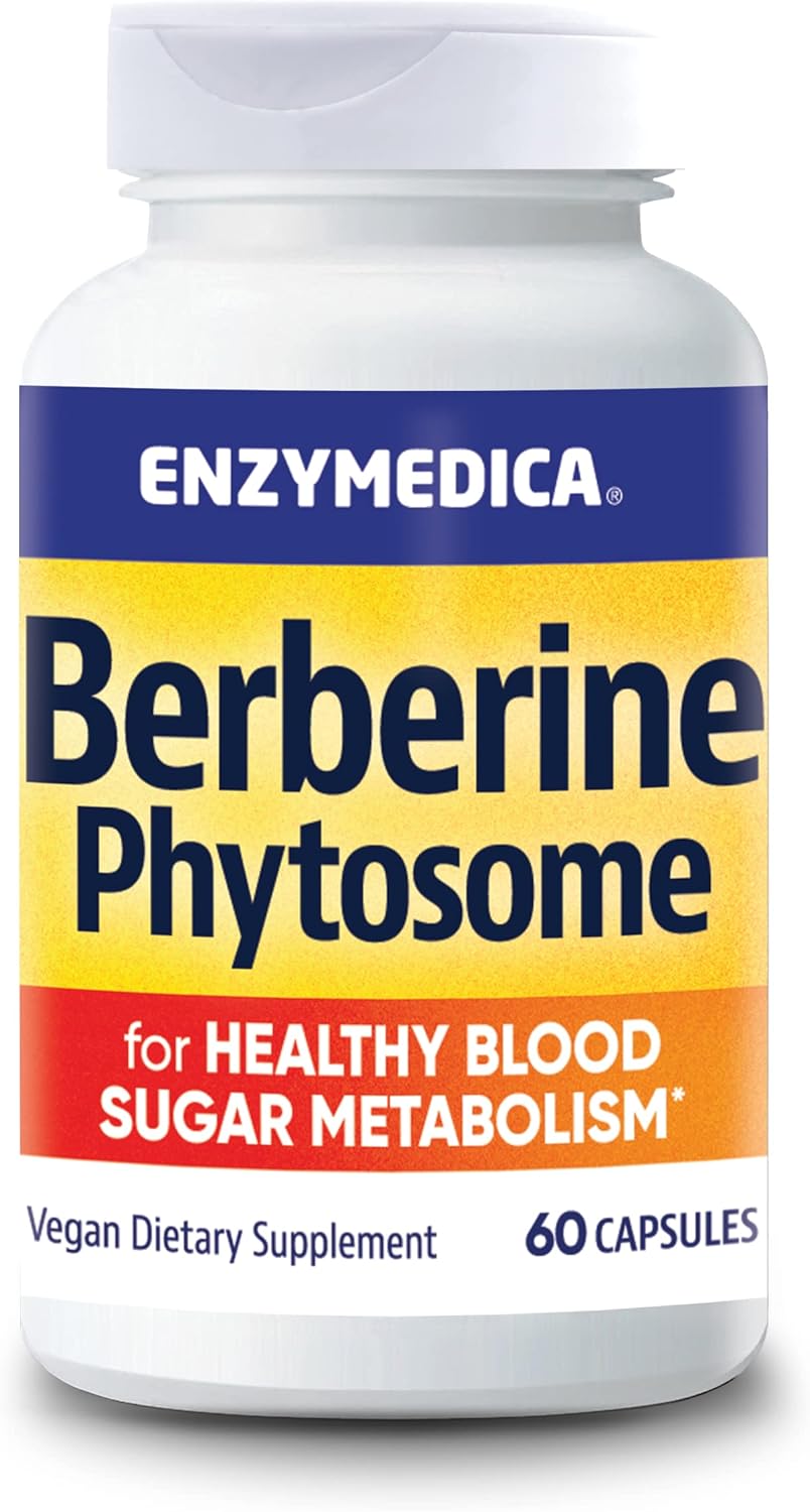 Enzymedica Berberine Phytosome Supplement for Digestive Health and Immune Support