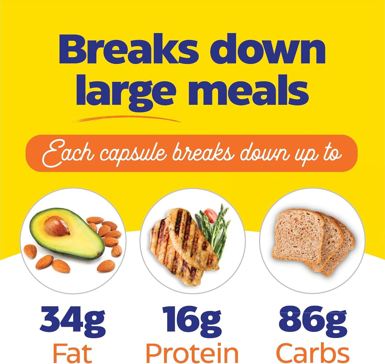 Enzymedica Digest Gold + ATPro 90 Capsules | Maximum Strength Digestive Enzymes for Bloating & Gas Relief, Natural Digestion Support with Amylase, Protease, Lipase, & Lactase