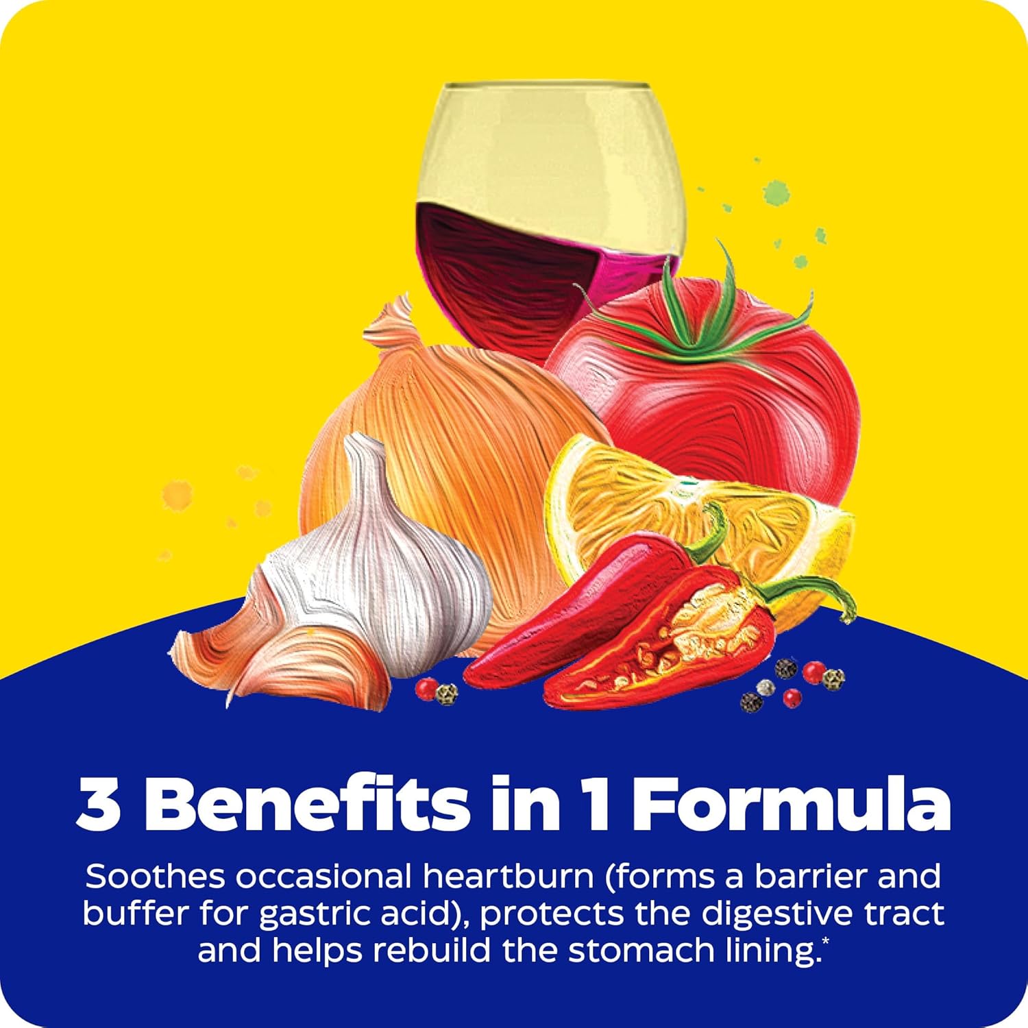 Enzymedica Heartburn Soothe Chews - Vanilla Orange, Digestive Aid for Fast Relief (90 Chews)