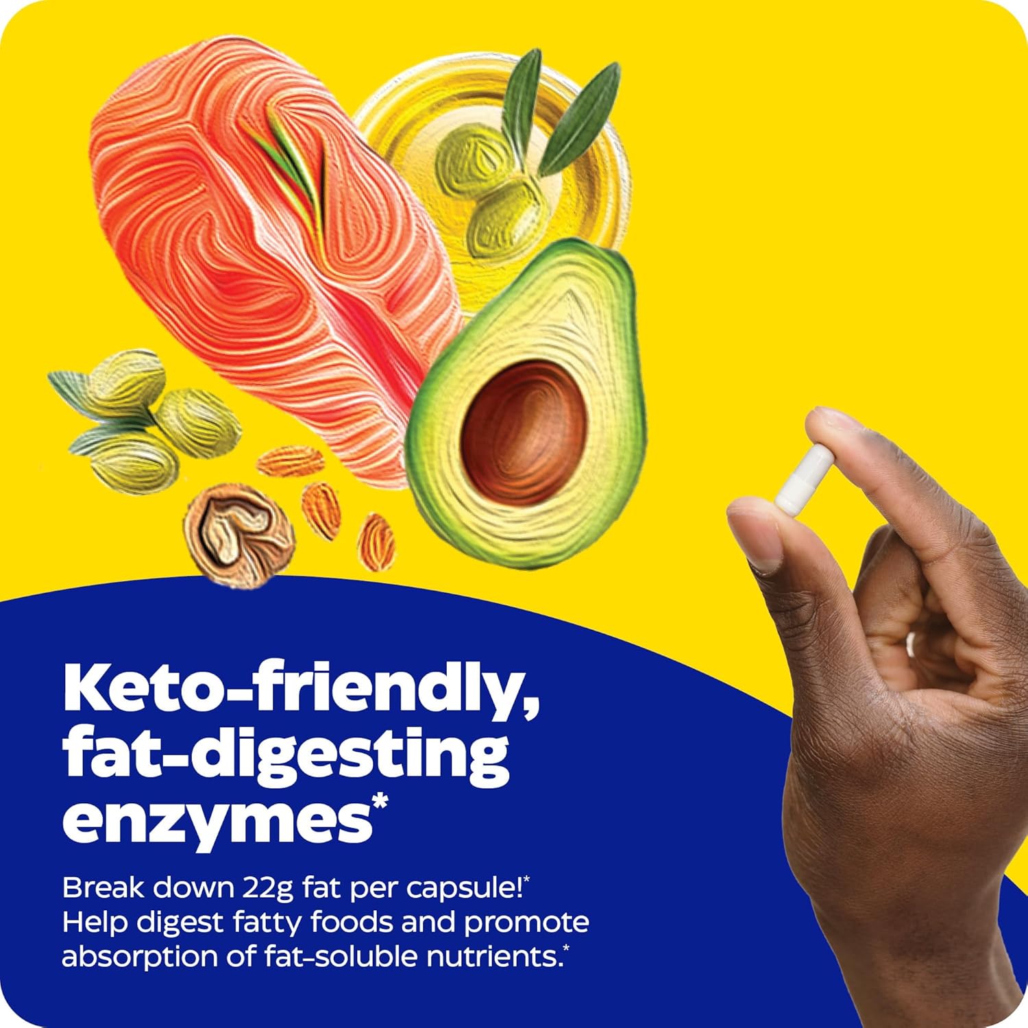 ENZYMEDICA Lypo Gold - 120 Capsules for Digestive Support