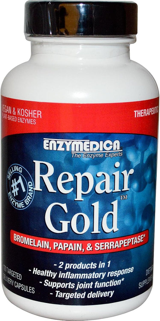 Enzymedica Repair Gold Capsules - 120 Count - Digestive Enzyme Supplement