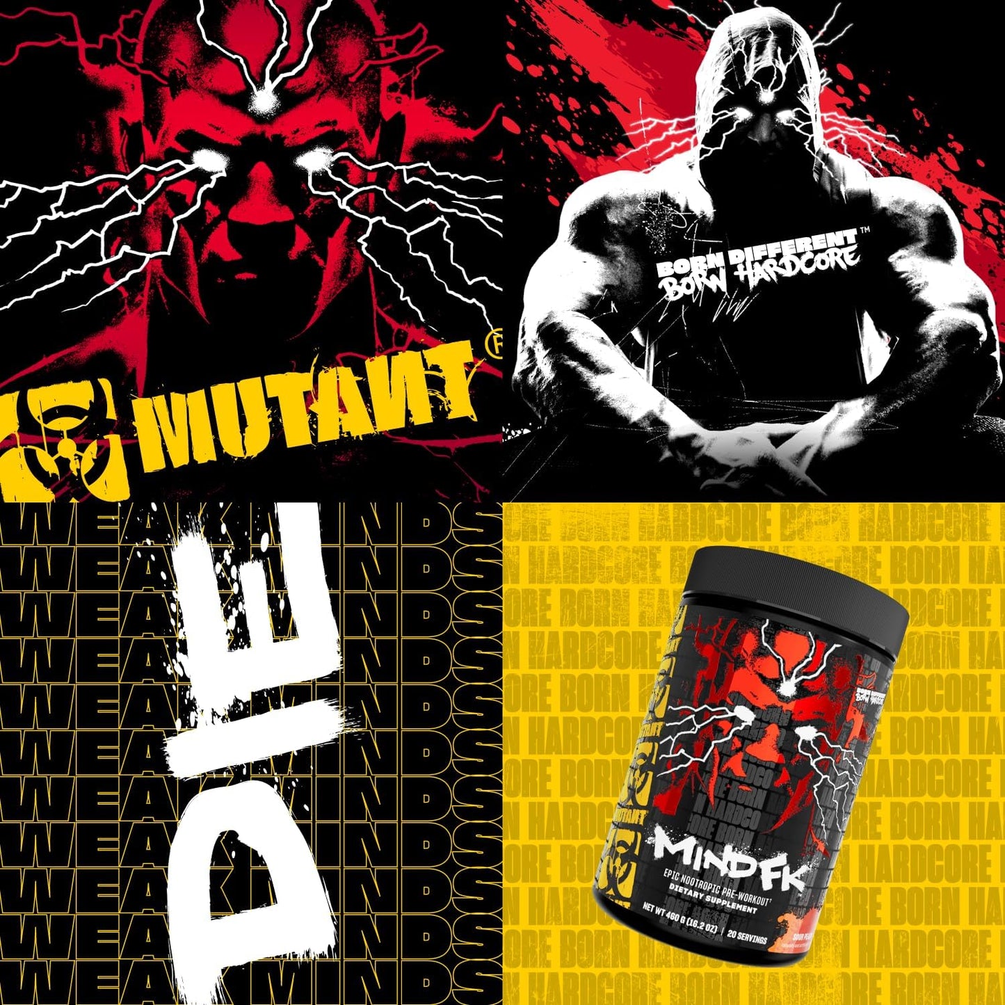 Epic Nootropic Pre-Workout Supplement for Mental Focus - Sour Peach Flavor - 20 Servings - 460g