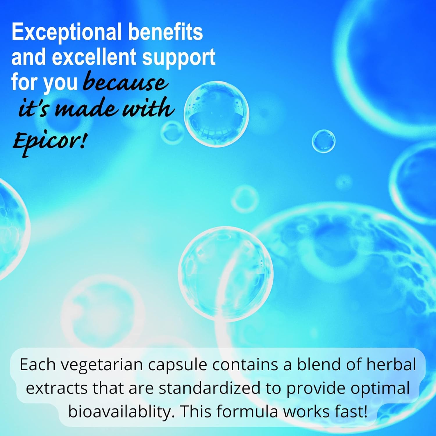 EpiCor Immune Support Capsules with Andrographis, Skullcap, and Resveratrol - Promotes Seasonal Immune Health and Relaxing Sleep - 60 Count