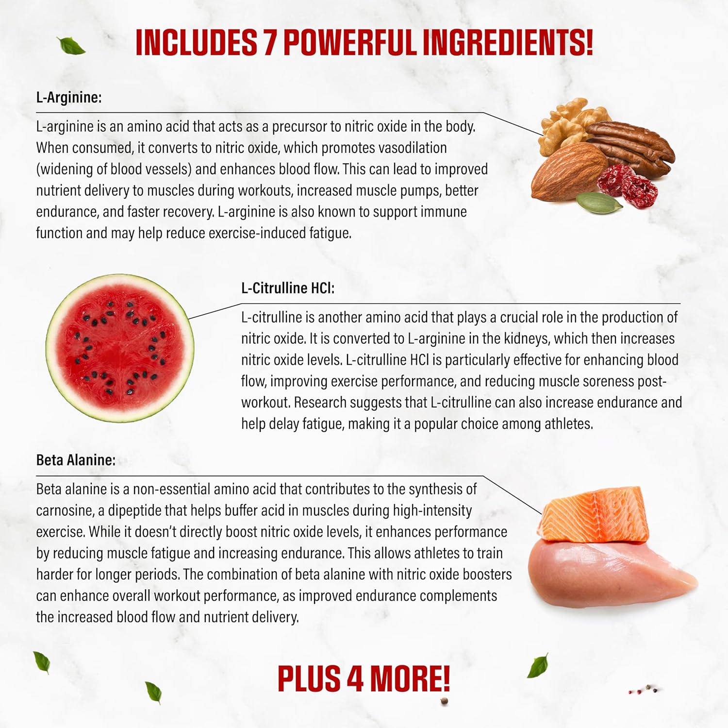 EPN Supplements BioSync Nitric Oxide Booster Capsules for Men - L Citrulline, L Arginine, Beta Alanine + More Ingredients for Blood Flow & Strength