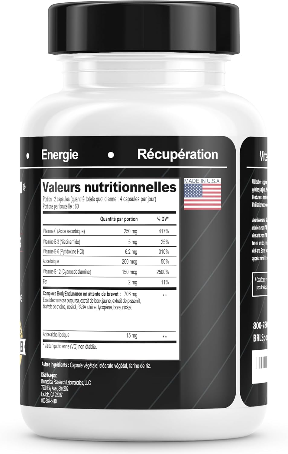 EPO-Boost Iron Supplement with Echinacea & Dandelion Root for RBC Support, Energy, and Endurance - Made in USA (1-Pack)