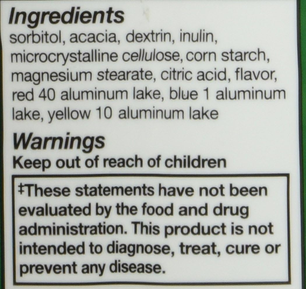 Equate Fiber Supplement Chewable Tablets - 90 Count (Comparable to Fiber Choice)