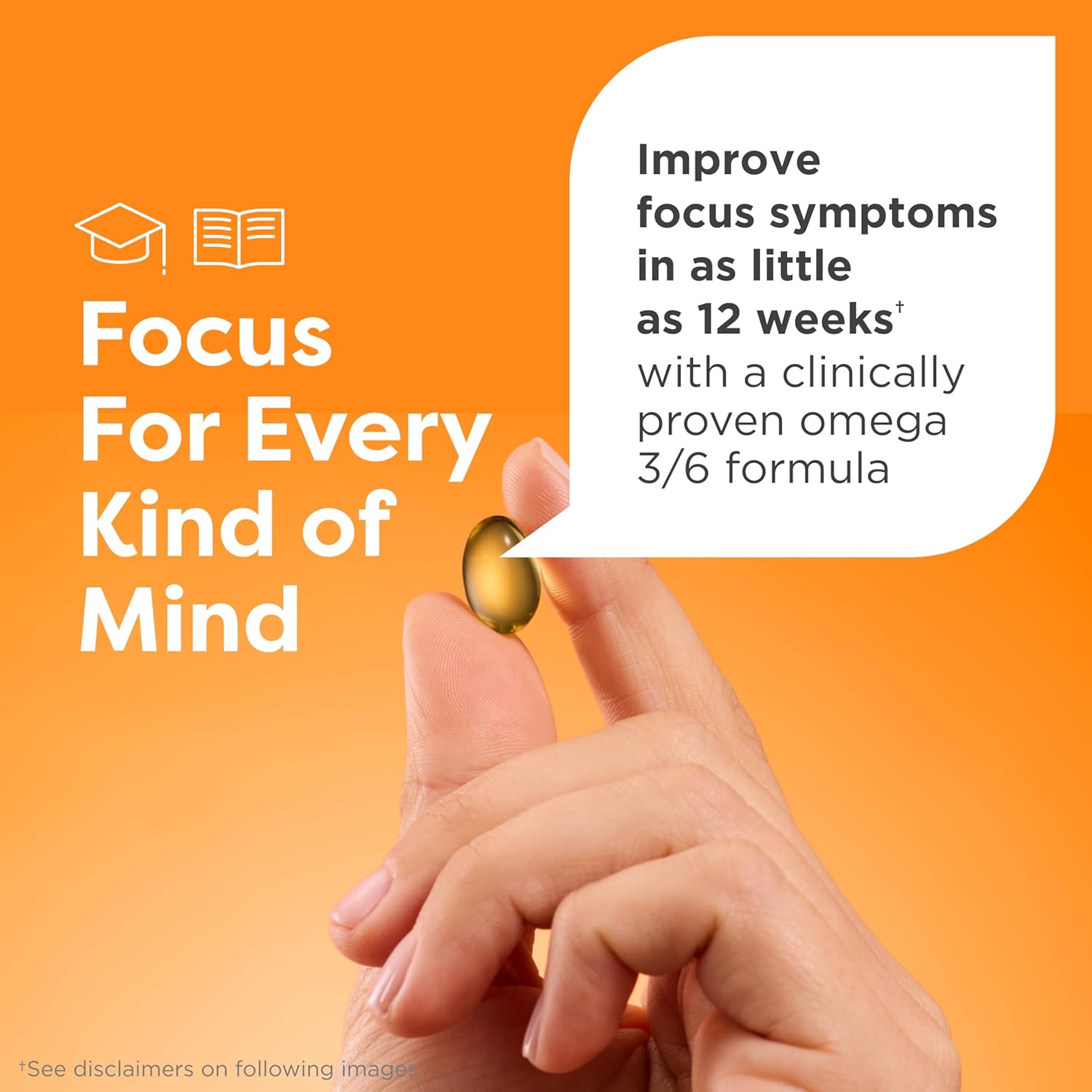 Equazen PRO Kids Fish Oil Softgels - Supports Focus, Learning, Behavior - DHA/EPA Omega-3 + Omega-6 Brain Supplement (60ct)