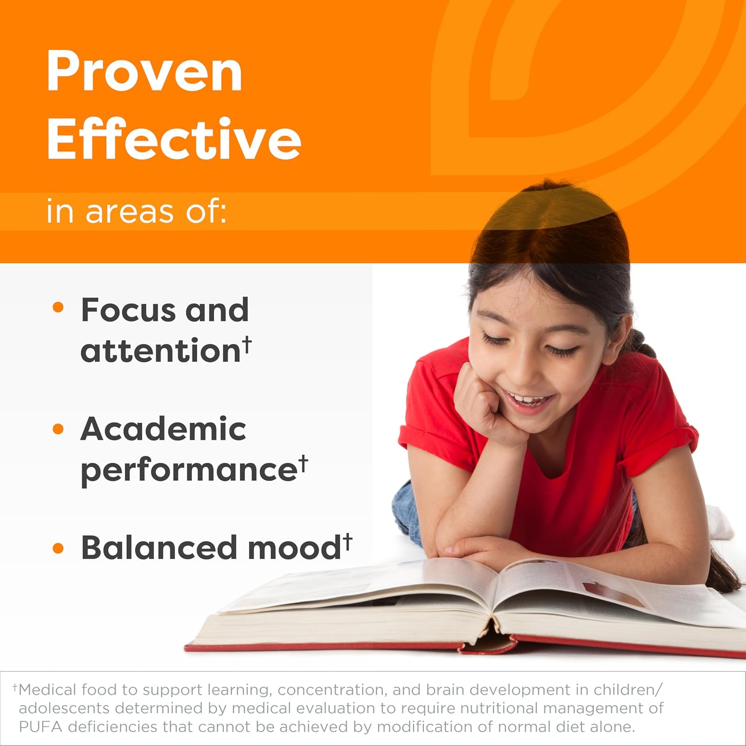 Equazen PRO Kids Fish Oil Softgels - Supports Focus, Learning, Behavior - DHA/EPA Omega-3 + Omega-6 Brain Supplement (60ct)