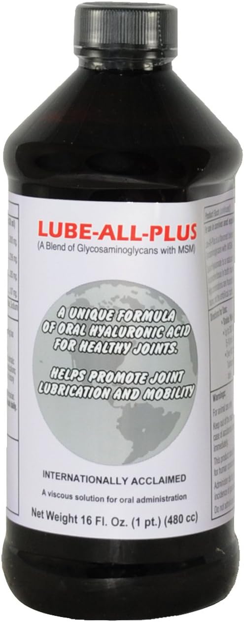 Equiade Lube All Plus 16 oz Joint Supplement for Dogs & Horses - Pint Size Bottle