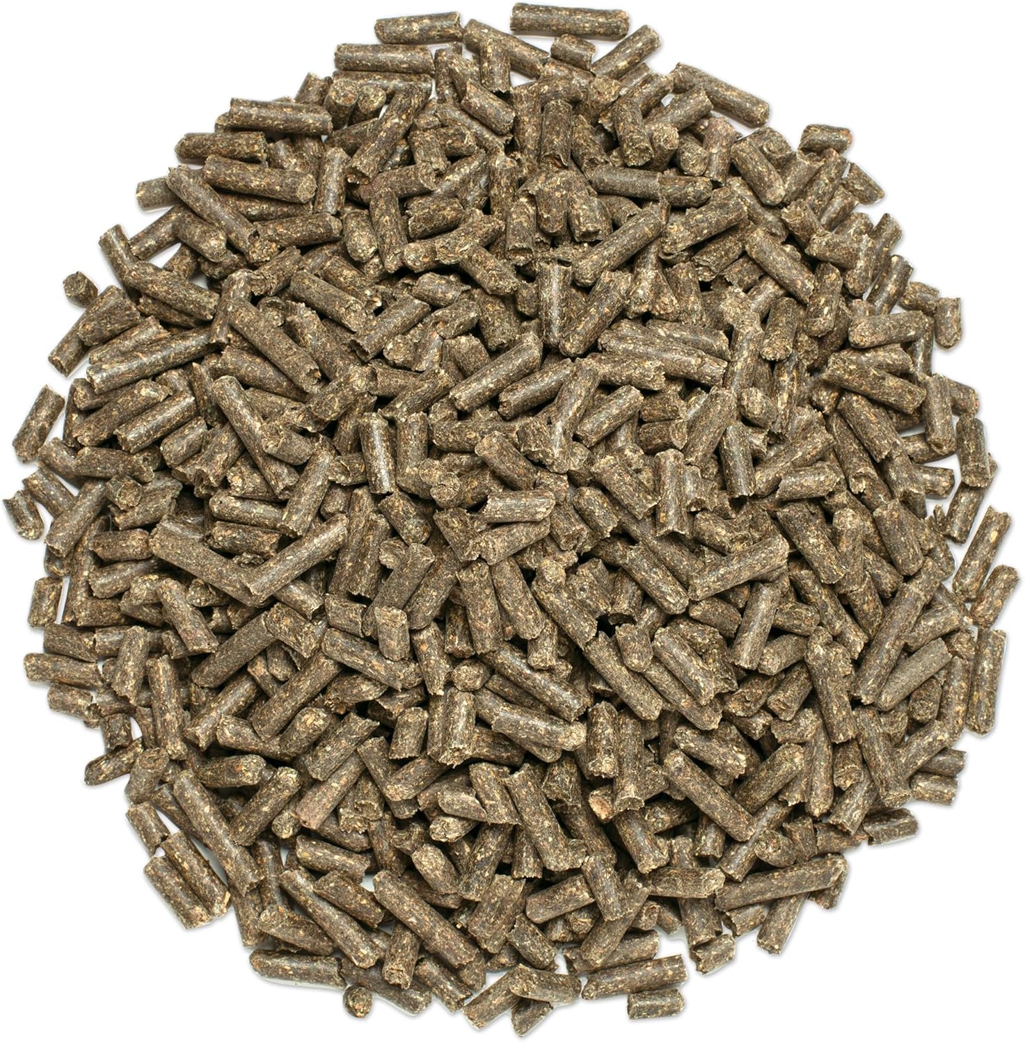 EquiBase Grass Pellets by Uckele: Horse Vitamin & Mineral Supplement for Forage Balance - 50/50 Alfalfa & Grass Mix - 15 lb Bucket