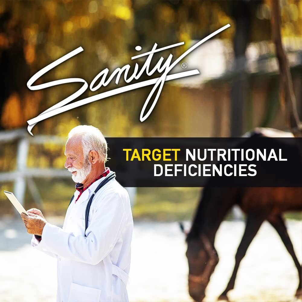 Equine Calming Focus Supplement with Magnesium, Zinc, B Vitamins, and Amino Acids