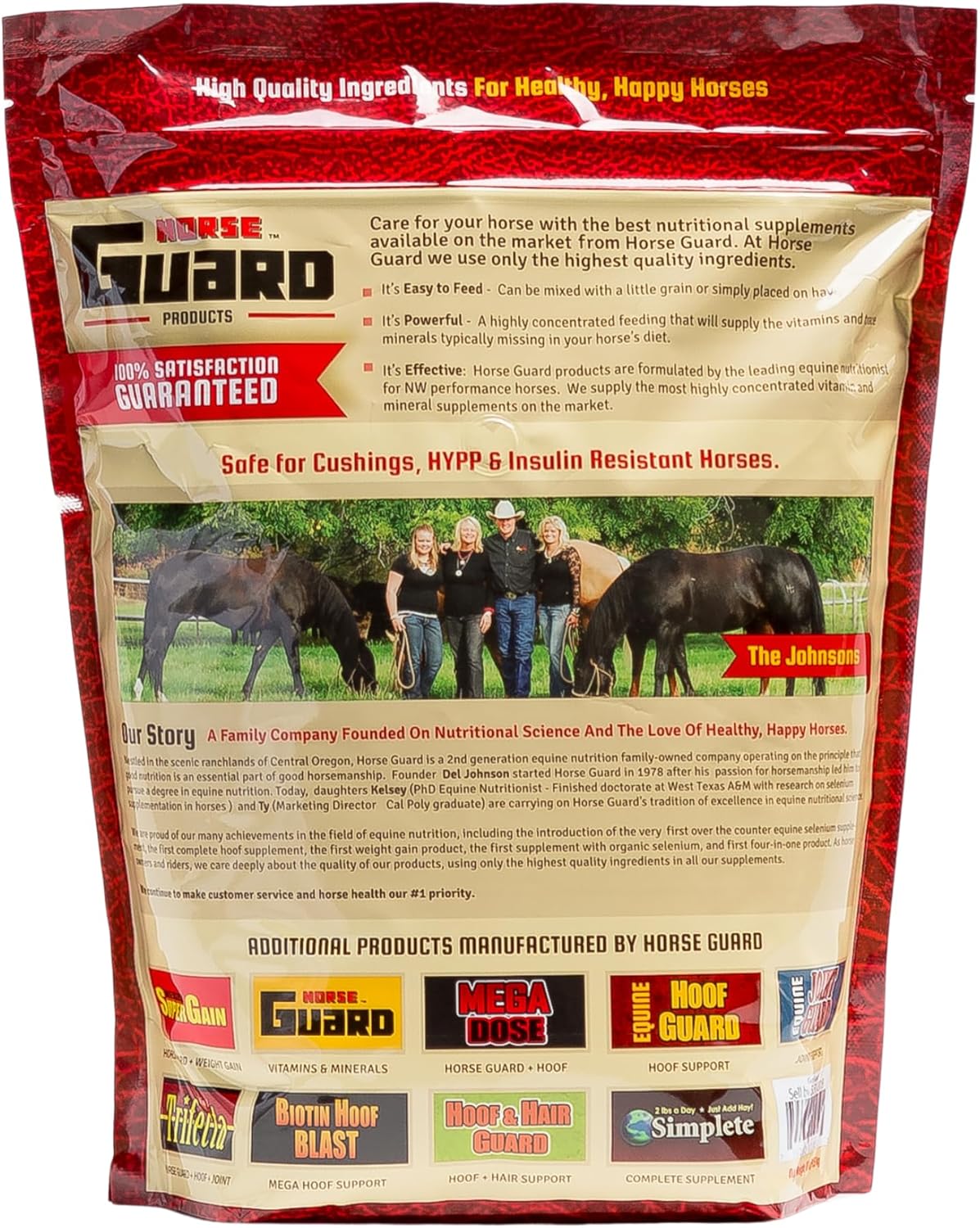 Equine Gut Guard 10 lb Horse Supplement - Probiotic & Prebiotic Formula for Gut Health