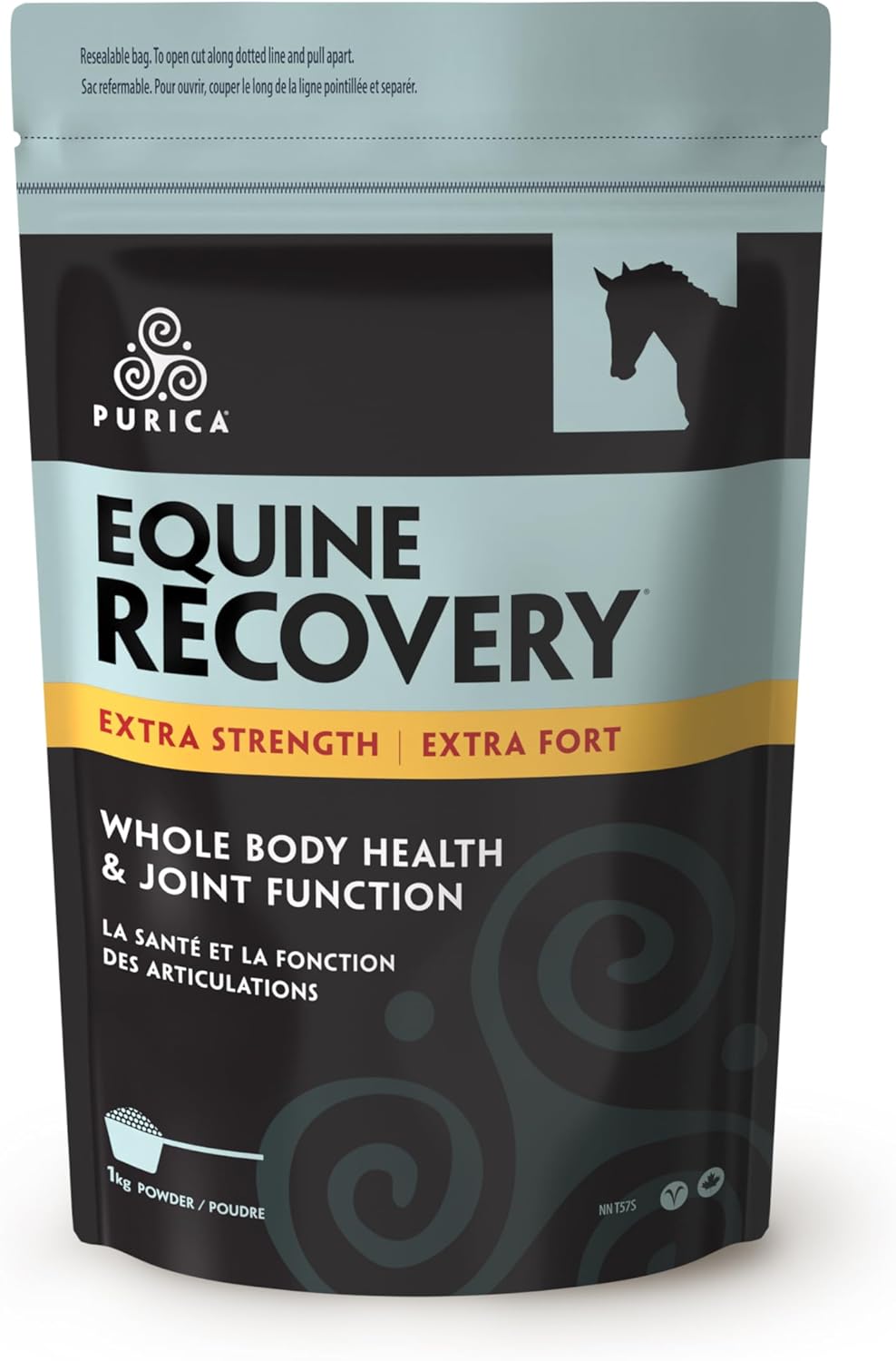 Equine Joint Support Supplement with Hyaluronic Acid, Glucosamine, MSM Powder, Betaine, Magnesium, Vitamin C & E - Green Tea and Grape Seed Extract for Horses