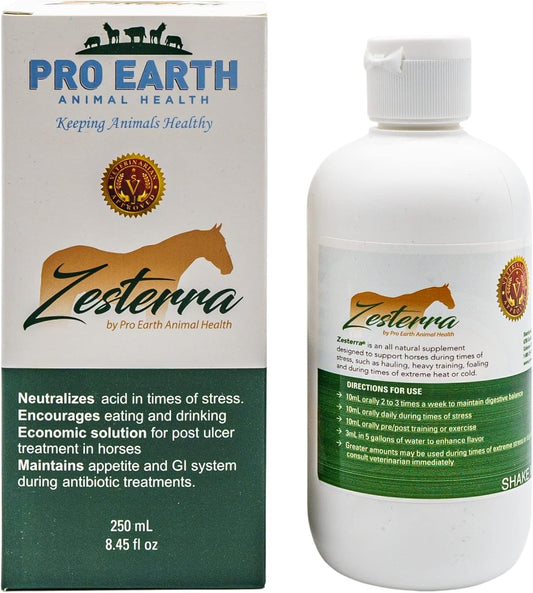 Equine Nutrition Supplement Zesterra for Horses - Supports Digestion and Gastric Health - Appetite Boosting Formula