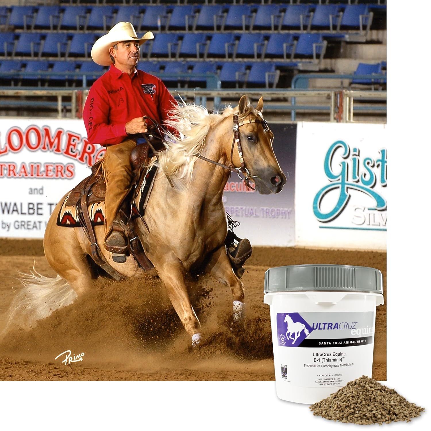 Equine Vitamin B-1 Supplement for Horses, 2.5 lb Pellet - UltraCruz Quality Formula
