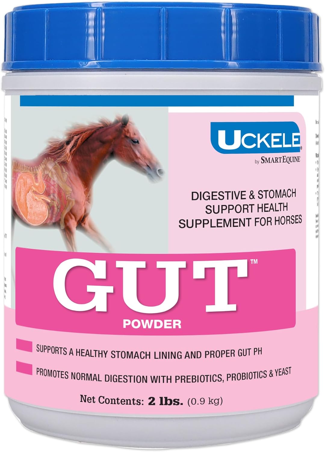 Equine Vitamin & Mineral Supplement - Uckele Gut Horse Supplement - 2lb Size