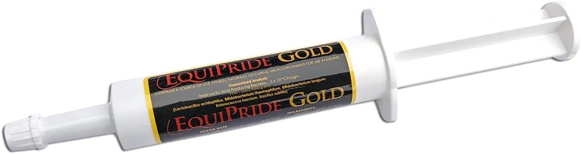 Equipride Gold with ProBiotein: Boost Horse Appetite & Feed Efficiency During Stress - Ideal for Competition, Trail Rides & Trailering