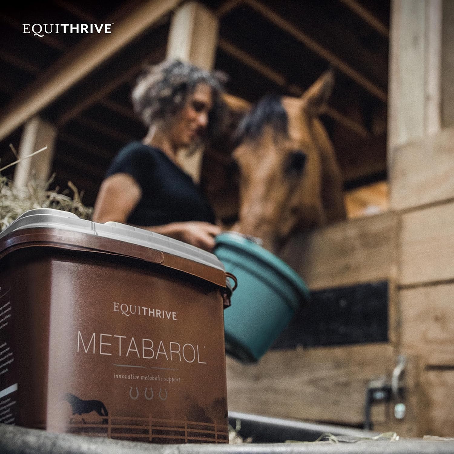 Equithrive Metabarol Horse Supplement Pellets - Metabolic Support with Resveratrol - 3.3 lbs