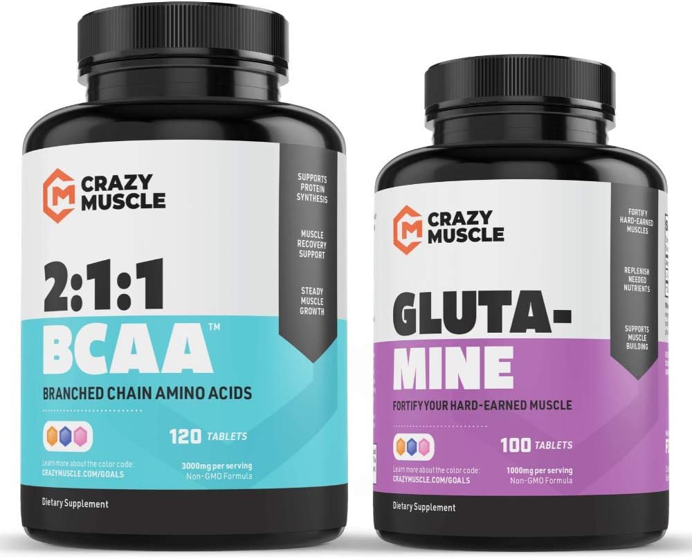 Essential BCAA and Glutamine Combo for Crazy Muscle Gains