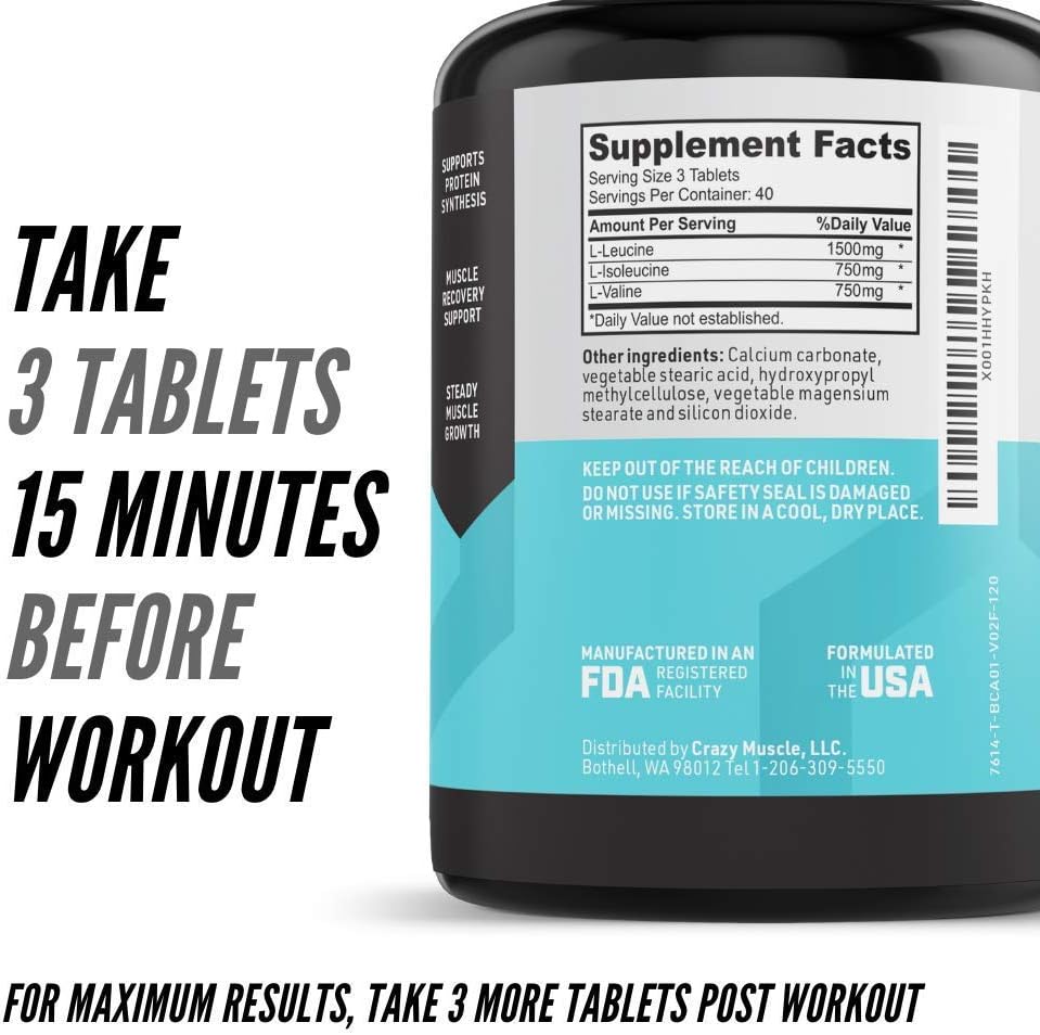 Essential BCAA and Glutamine Combo for Crazy Muscle Gains