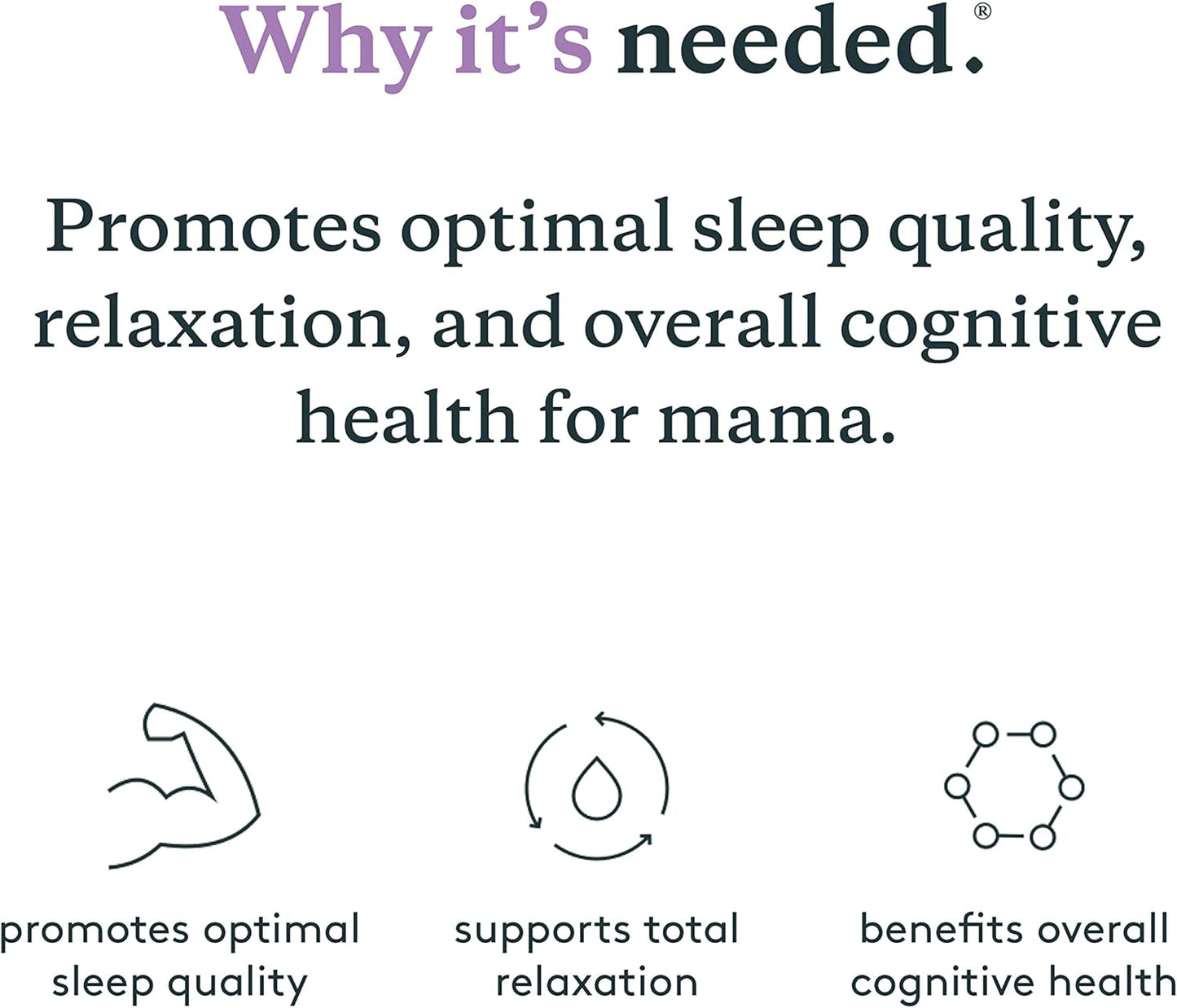 Essential Prenatal Choline and Sleep Support for Pregnancy and Relaxation