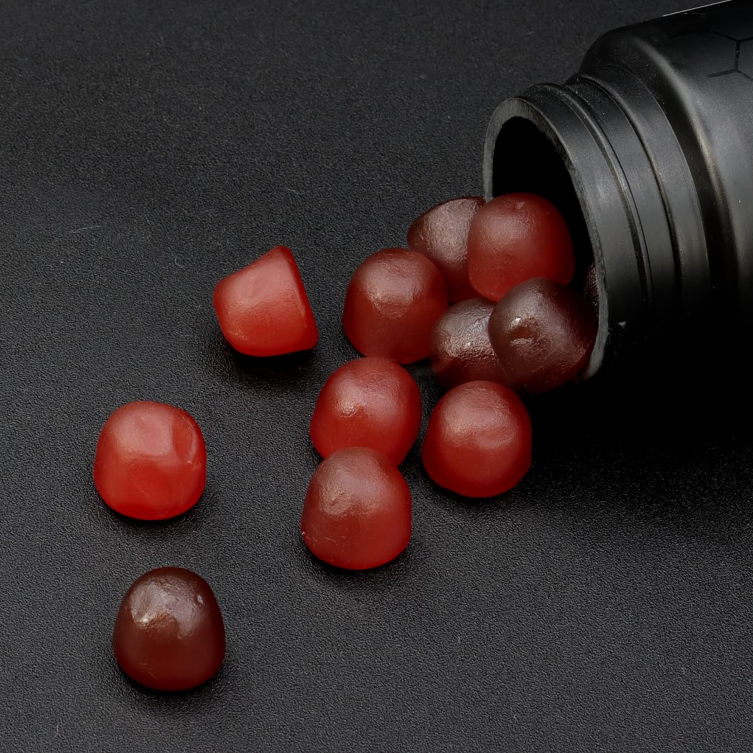 Essential Vitamin Hair Gummies for Healthier, Fuller Hair - Biotin-Boosted with Vitamins C, D & E