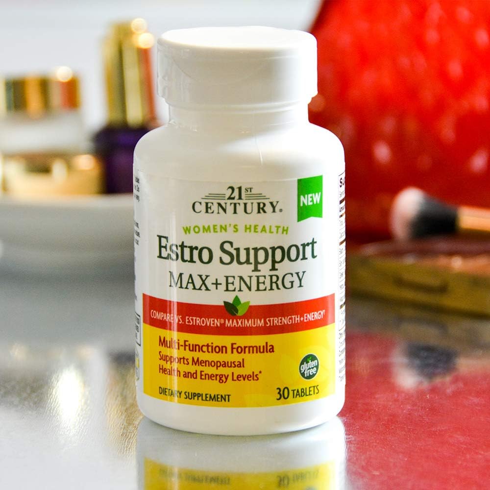 Estro Support Max + Energy Supplement for 21st Century, 30 Tablets