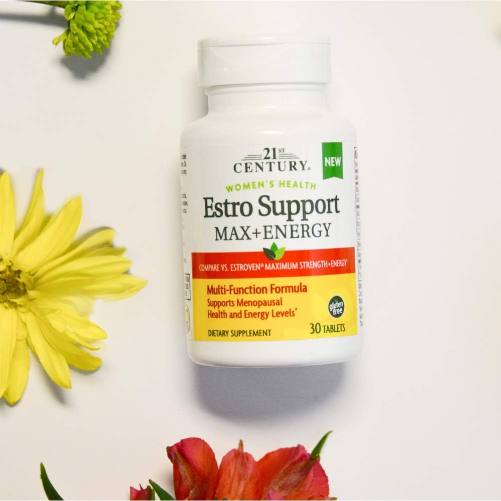 Estro Support Max + Energy Supplement for 21st Century, 30 Tablets