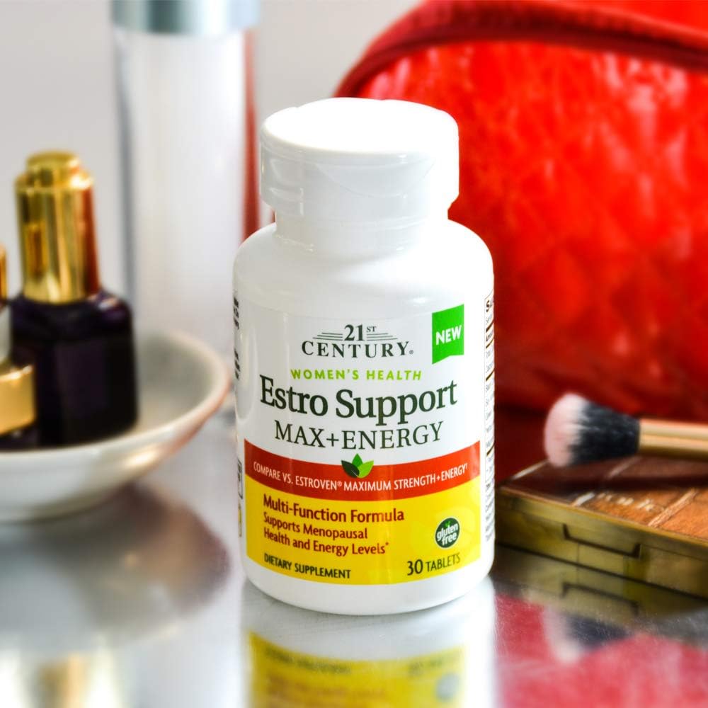 Estro Support Max + Energy Supplement for 21st Century, 30 Tablets
