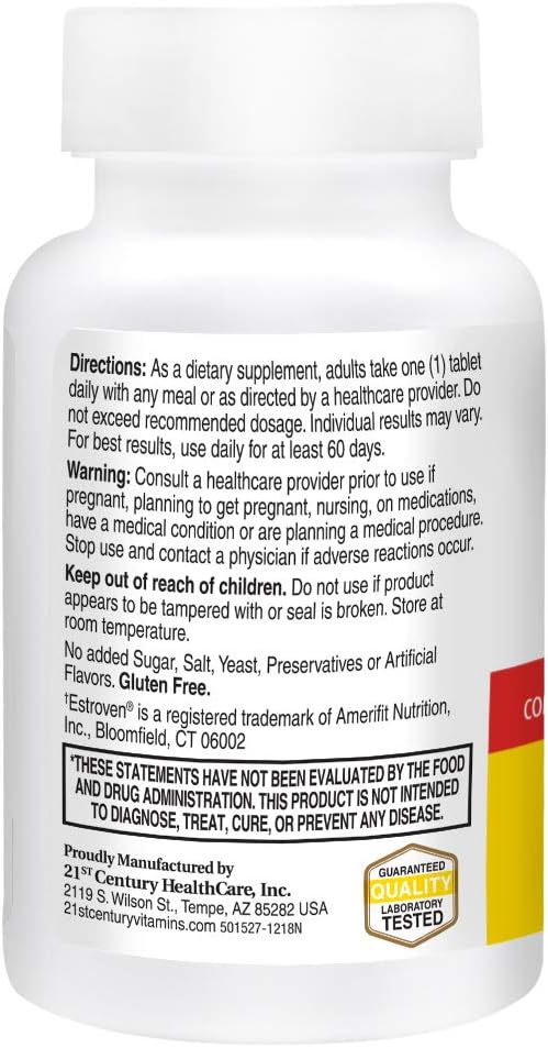 Estro Support Max + Energy Supplement for 21st Century, 30 Tablets