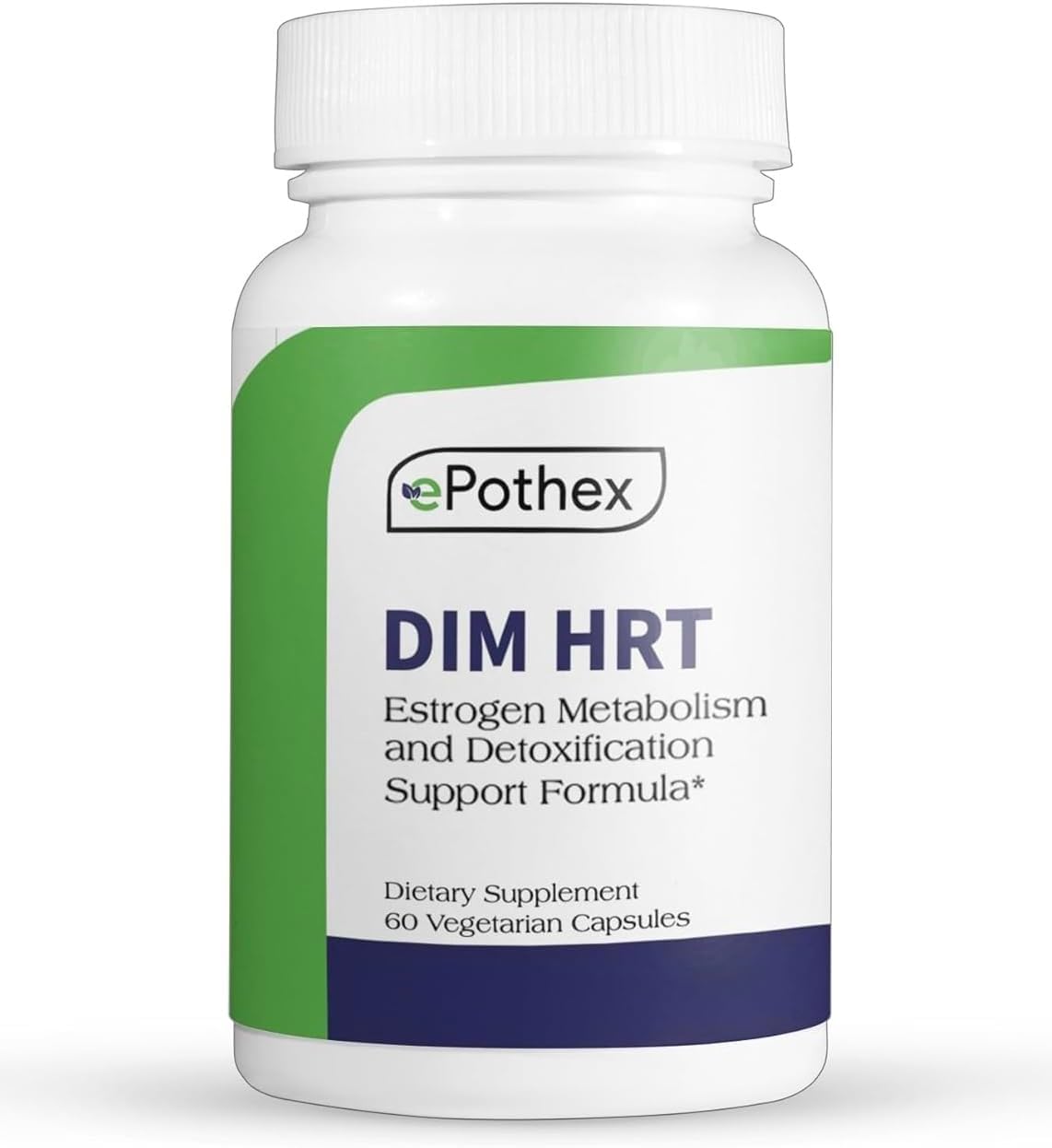 Estrogen Metabolism Support Formula with DIM + SGS TrueBroc - Hormone Balance & Menopause Relief - Gluten-Free & Non-GMO - 60 Capsules