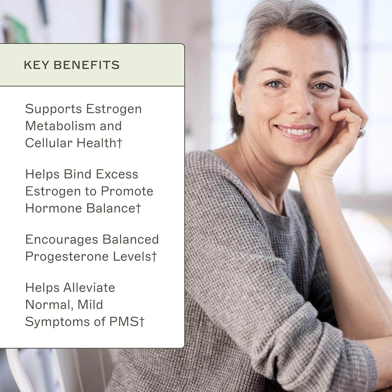 Estroprotect Supplement for Women by Amy Myers MD - Promotes Healthy Estrogen Balance, Internal Thermostat, and Menstrual Comfort - 60 Capsules