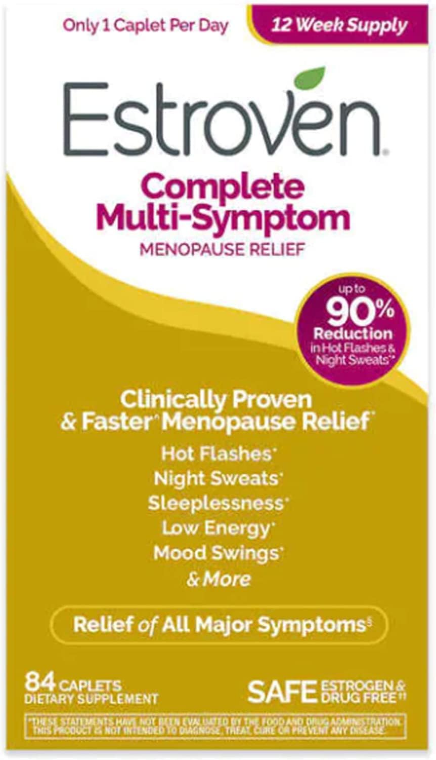 Estroven Complete Multi-Symptom Supplement, 84 Tablets