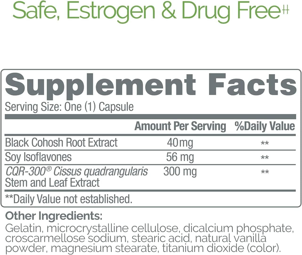 Estroven Pre-Menopause Relief - 30 Ct, Clinically Proven Ingredients for Menopause, Night Sweats, and Hot Flash Relief