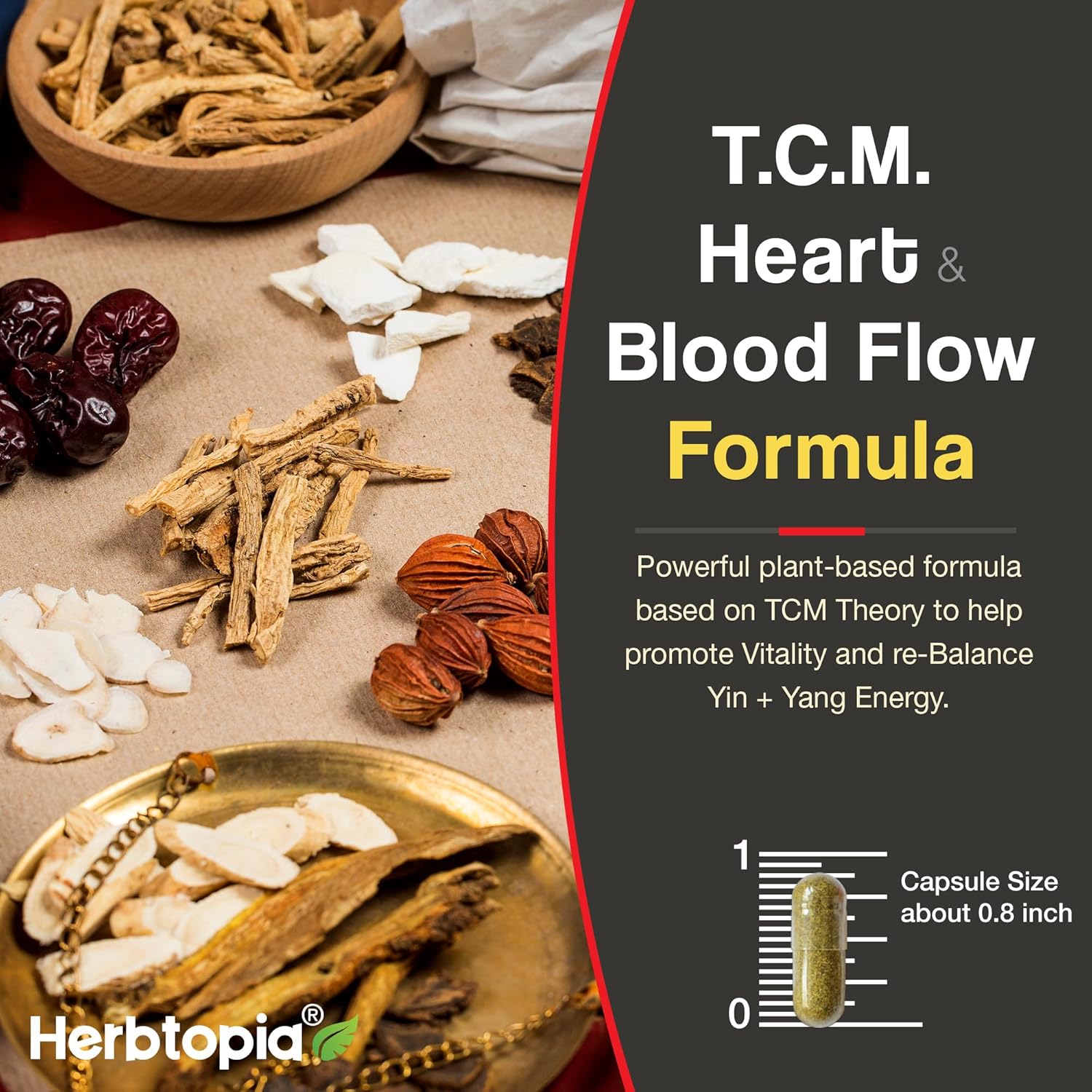 Eternal Health Blood Pressure Support Supplement with CoQ10 & K2 - Heart Health Formula - 60 Capsules