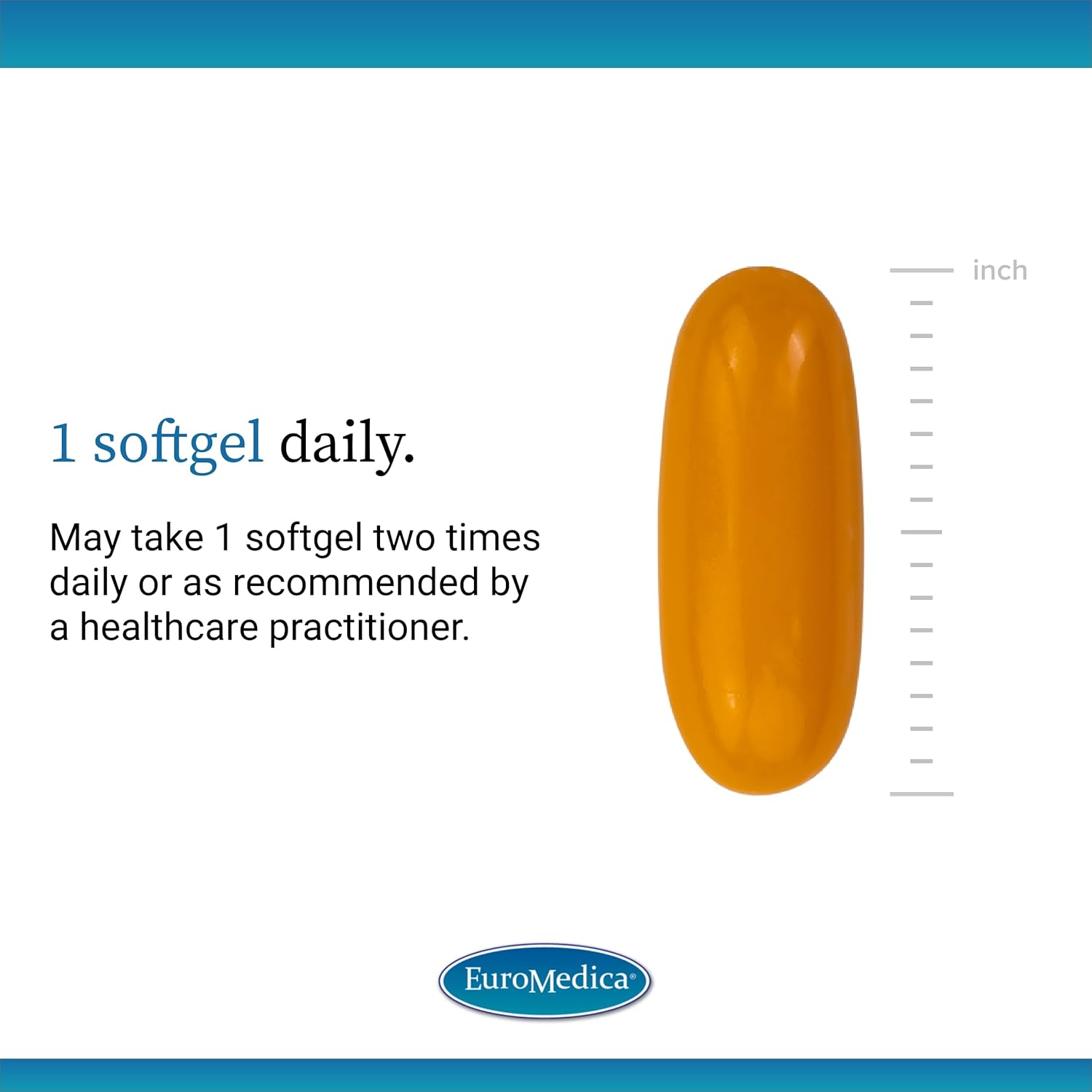 Euromedica CuraPro High Potency Turmeric Curcumin Softgels - 750mg, 60 Count - Liver, Brain, Heart & Immune Support