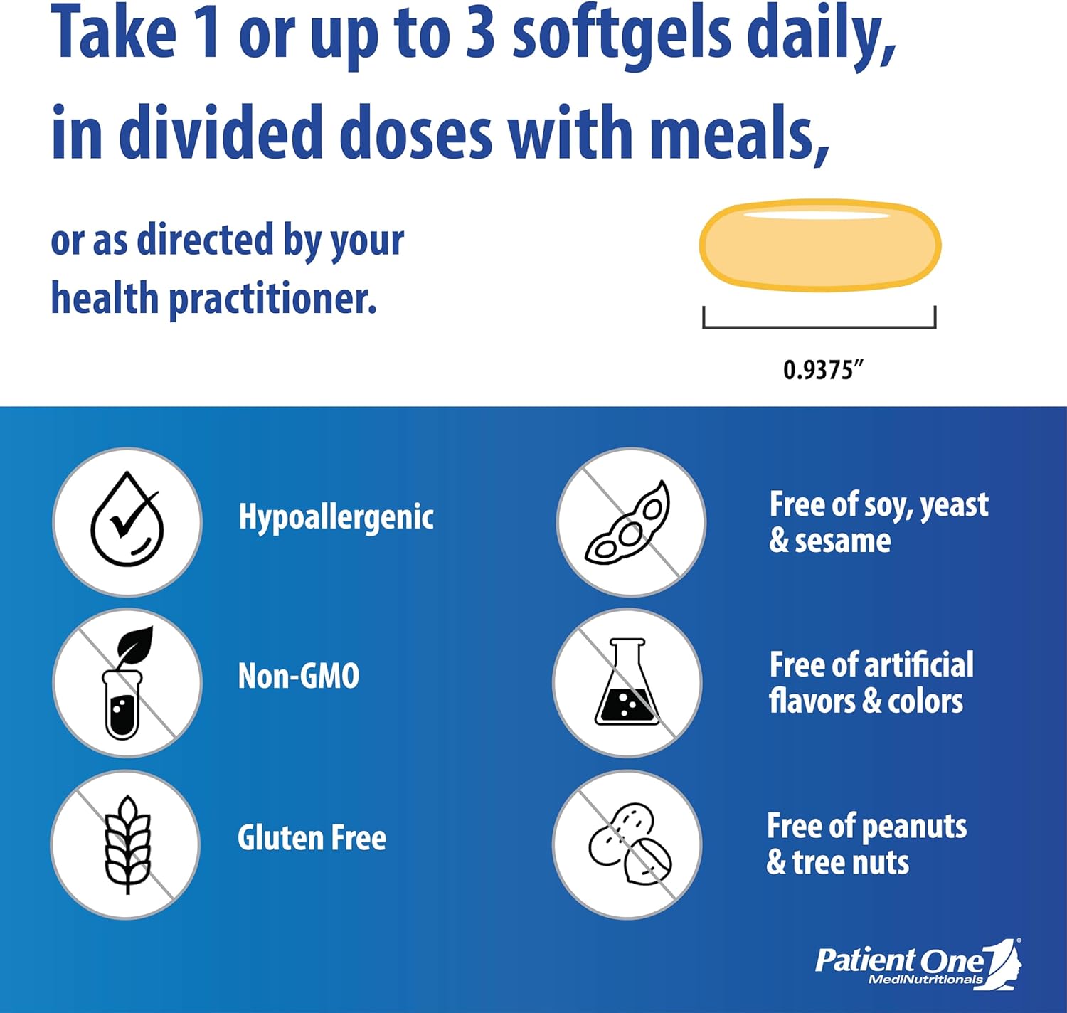 Evening Primrose Oil 1000mg Softgels | Supports Healthy Skin & Joints | Solvent-Free & Cold-Pressed | 60 Count