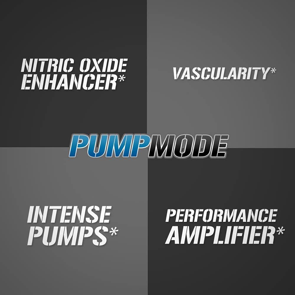 Evlution PumpMode Nitric Oxide Booster Pre Workout Powder - Glycerol & Betaine for Muscle Recovery, Growth, Endurance - Stim Free Drink - Furious Grape Flavor