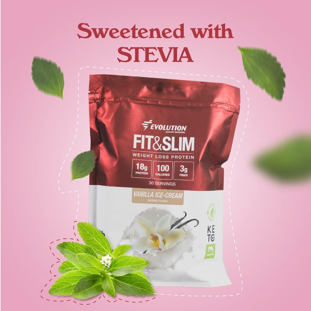 Evolution Advance Sport Nutrition Grass Fed 100% Whey Protein Powder with Glucomannan & Inulin Fiber - High Fiber & Protein, Keto Approved, Non GMO, Stevia Sweetened - 2 Pack