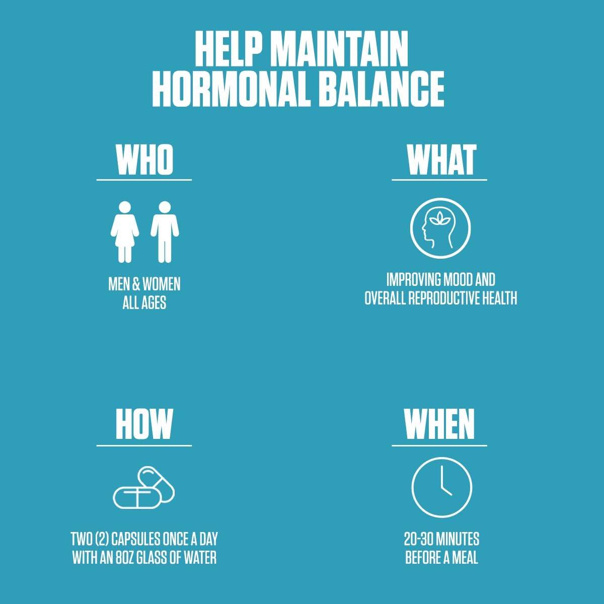 Extra Strength EPN Supplements Horny Goat Weed with Tongkat Ali, Maca Root & L-Arginine - Boost Drive, Stamina, Blood Flow & Mood - 60 Capsules