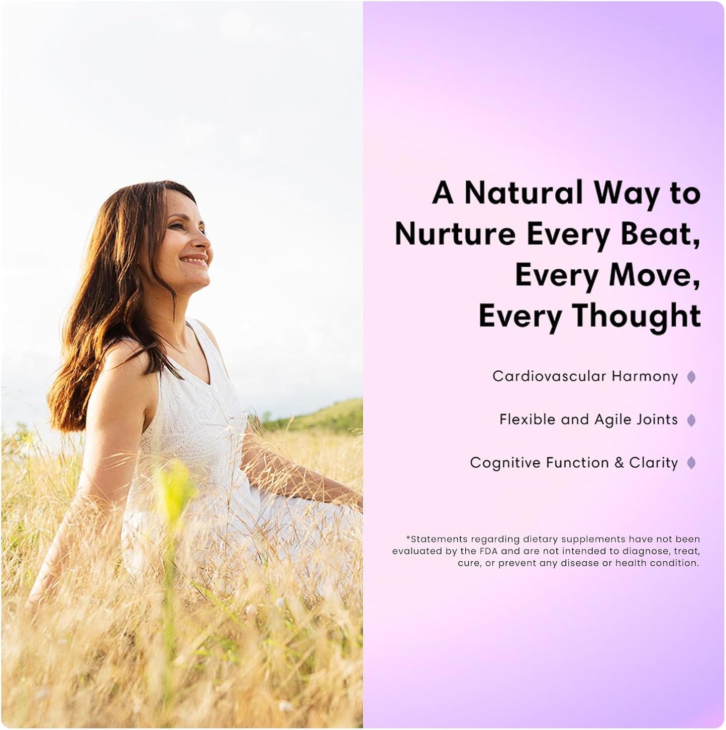 Extra Strength FLEUR Resveratrol Supplement for Immune Support, Antioxidant, Youthful Aging, Cardiovascular, Joints, Brain - 750mg, 60Ct