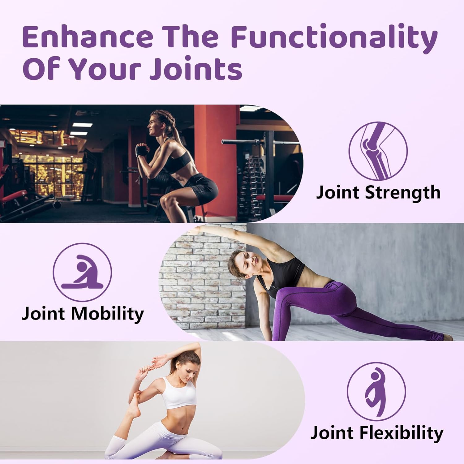 Extra Strength Glucosamine Chondroitin Gummies with MSM, Elderberry - 120 Blueberry Flavored Gummies for Joint & Immune Support