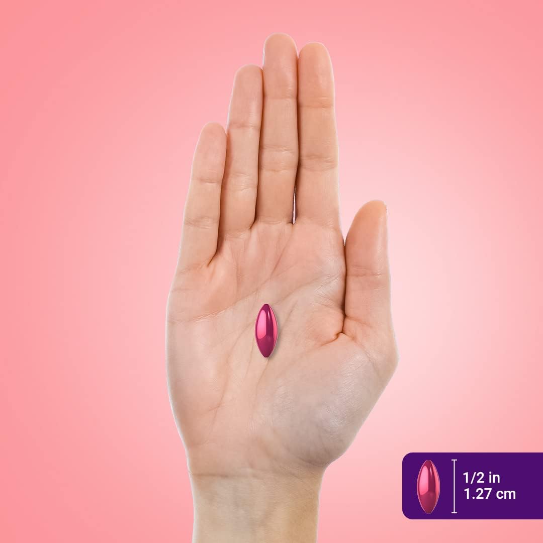 Extra Strength Hair Skin and Nails Vitamins with Biotin | 165 Softgels | Argan & Coconut Oil | Non-GMO, Gluten-Free