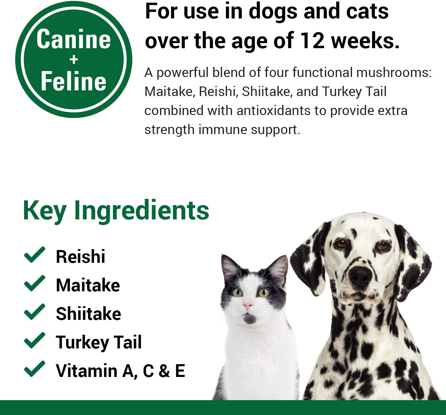 Extra Strength Immune Support Supplement for Dogs and Cats - 120 Chewable Tablets - Pet Antioxidant Care Formula
