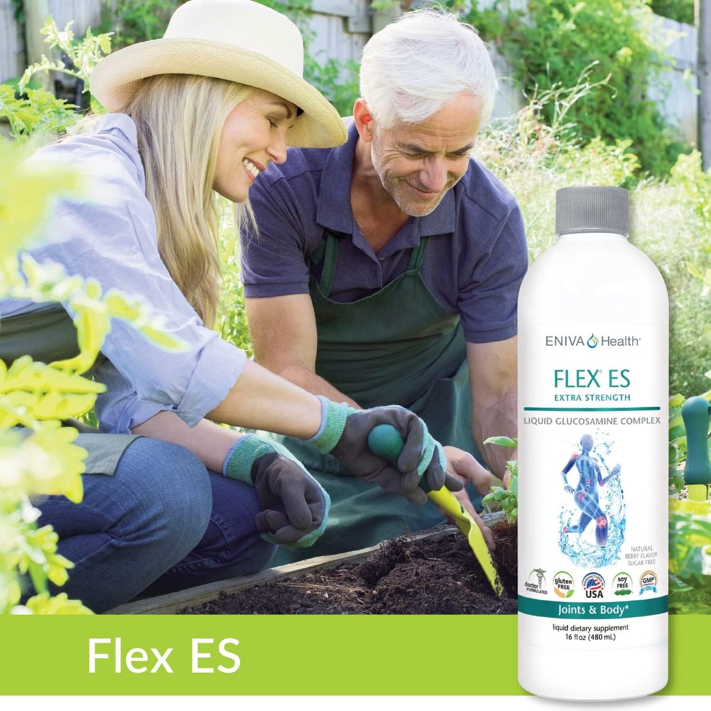 Extra Strength Liquid Glucosamine Joint Supplement with 5000mg of Glucosamine, Chondroitin, MSM, Collagen, and Hyaluronic Acid. No Sugar, Keto Friendly - 16 Servings